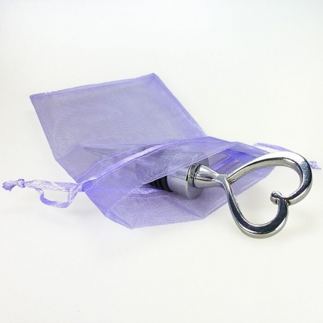 foulard gris sac cadeau