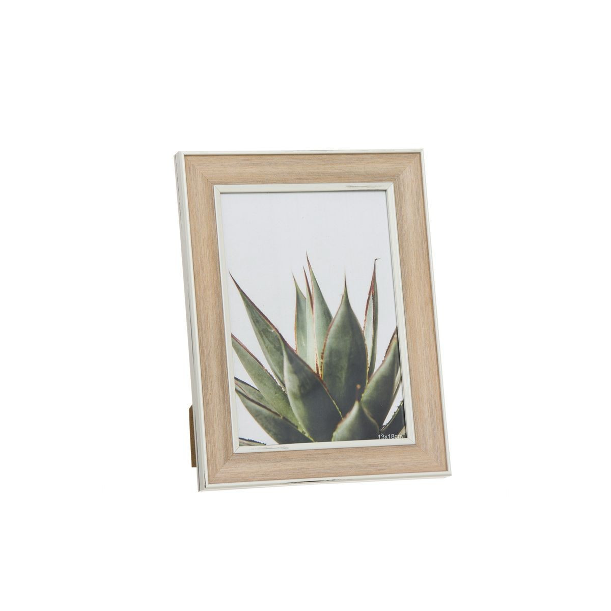 Cadre photo 13x18 cactus naturel