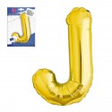 Ballon en polyamide lettre j hauteur ˜80cm.