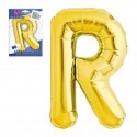 Ballon en polyamide lettre r hauteur ˜80cm.