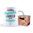 Mug la seule chose impossible est ce que vous n essayez pas