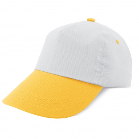 Casquette velcro bicolore