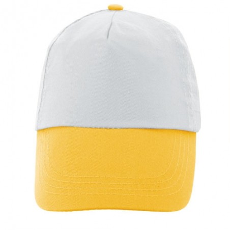 Casquette velcro bicolore