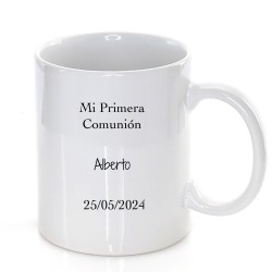 Tasse en céramique blanche personnalisée - Dolten