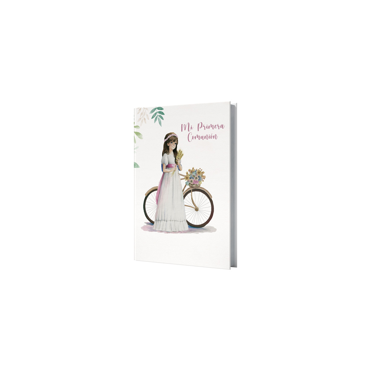 Livre de communion fille vélo