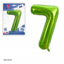 Ballon aluminium 1m vert n°7