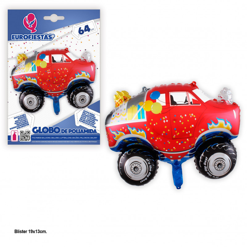 Ballon aluminium Monster Truck 48cm