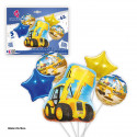 Ensemble de ballons en aluminium niveleur