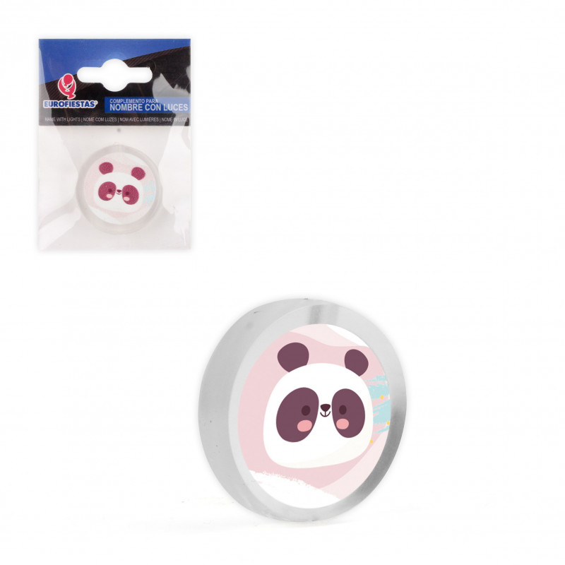 Nom cercle LED panda