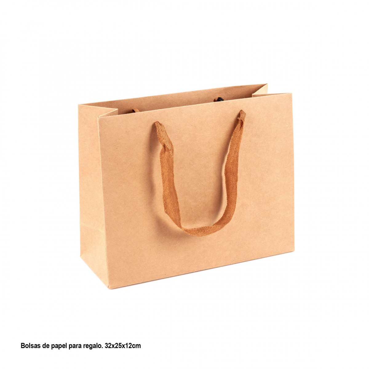 Sac cadeau craft 32x25x12cm med