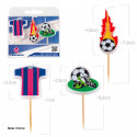 Bougies pour maillot de football de Barcelone 3pcs