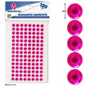 120 gr diamants adhésifs fuchsia