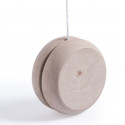 Yoyo de madera personalizado con adhesivo de graduación niño