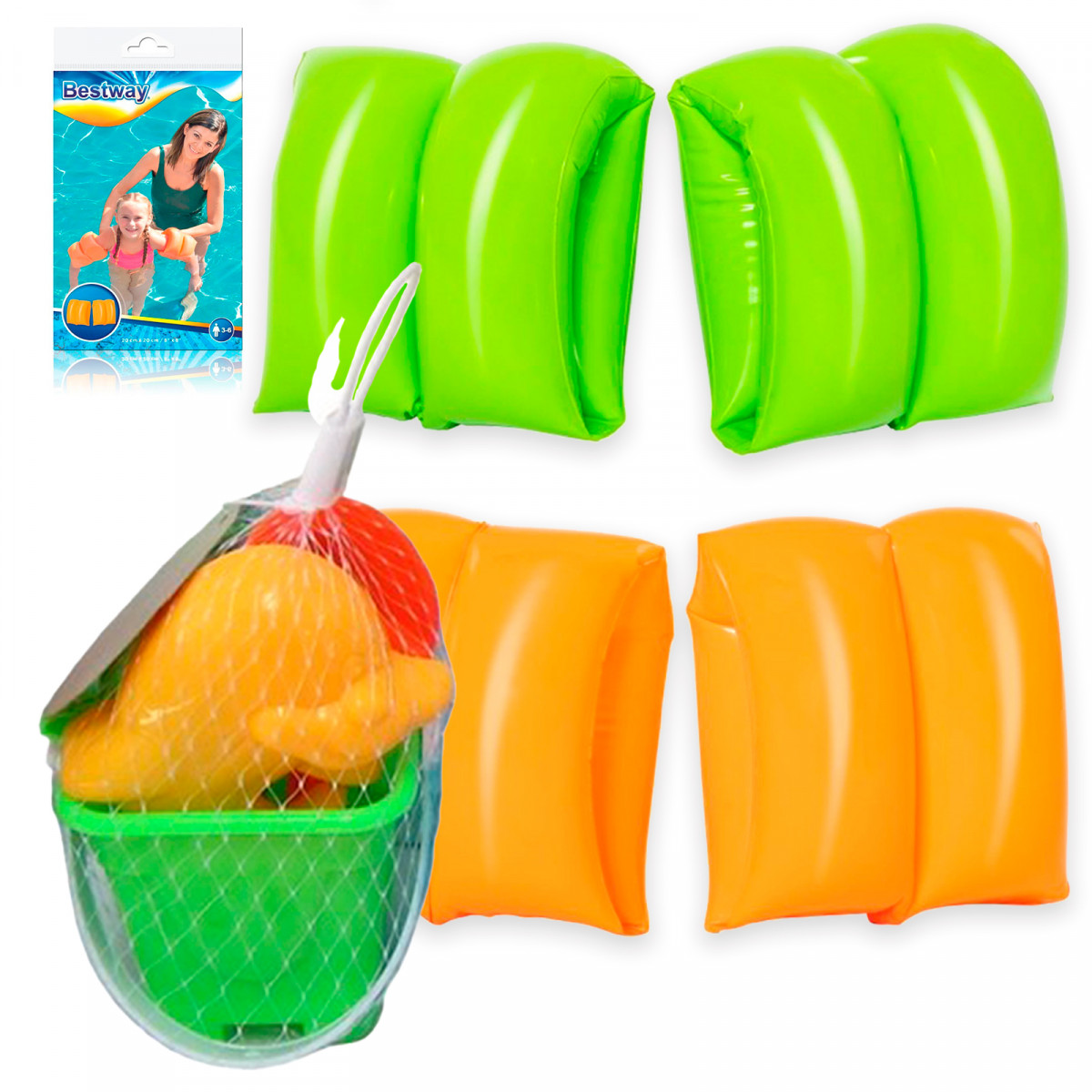 Brassards et set de plage pour enfants