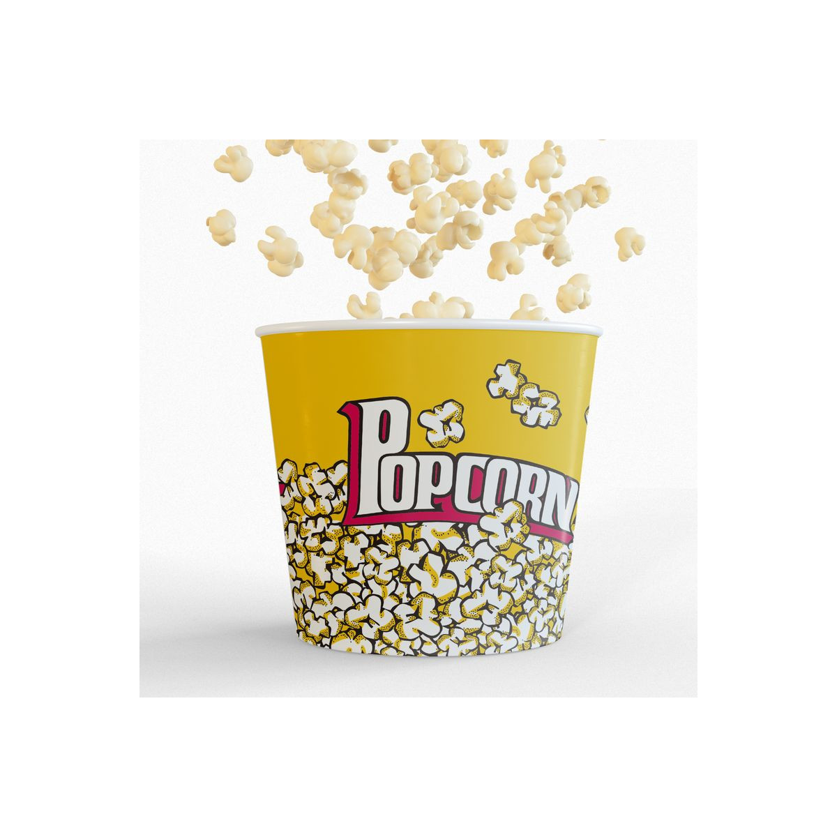 Seau à pop-corn géant pour plus de détails