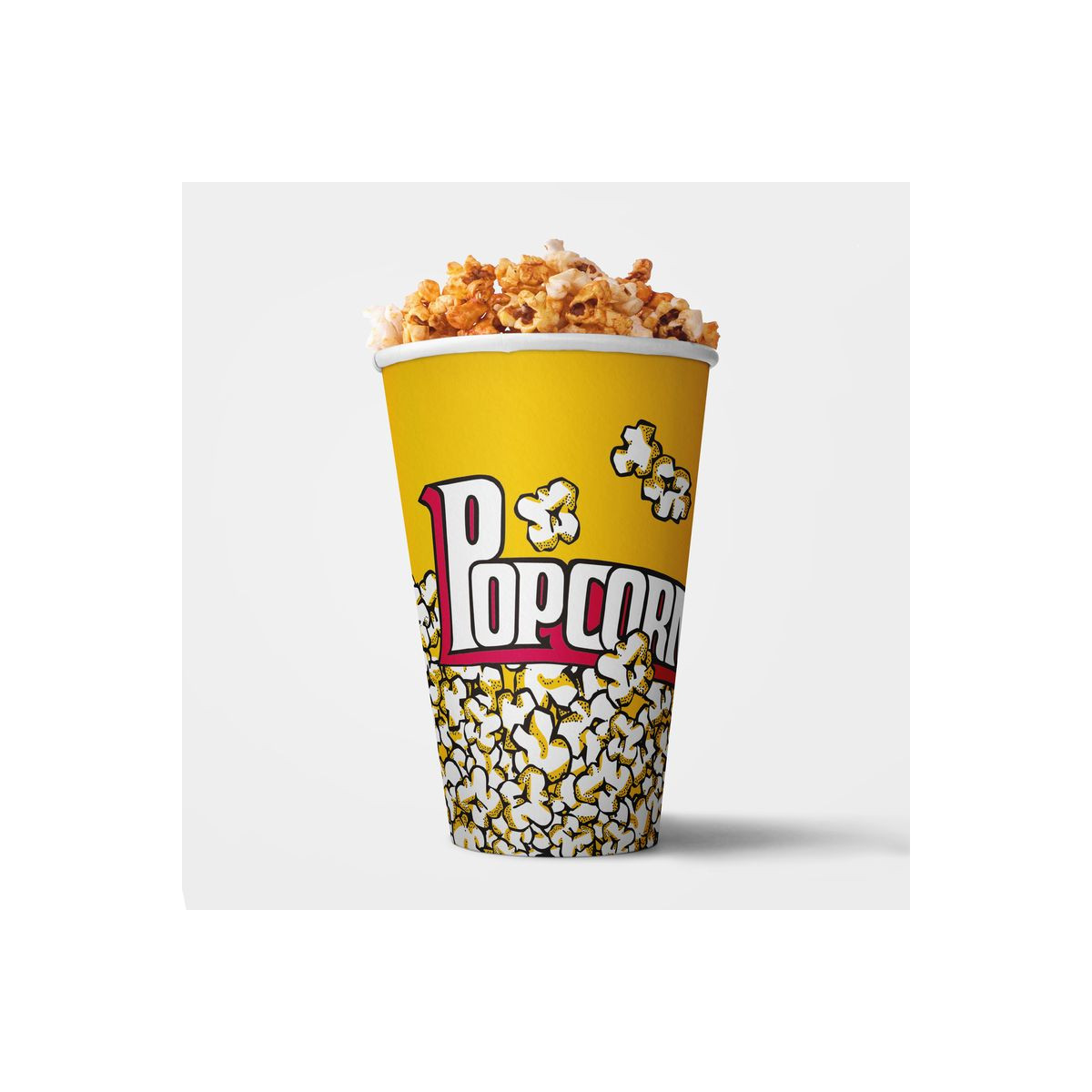 Boîte à pop-corn d'une capacité de 1 L pour plus de détails