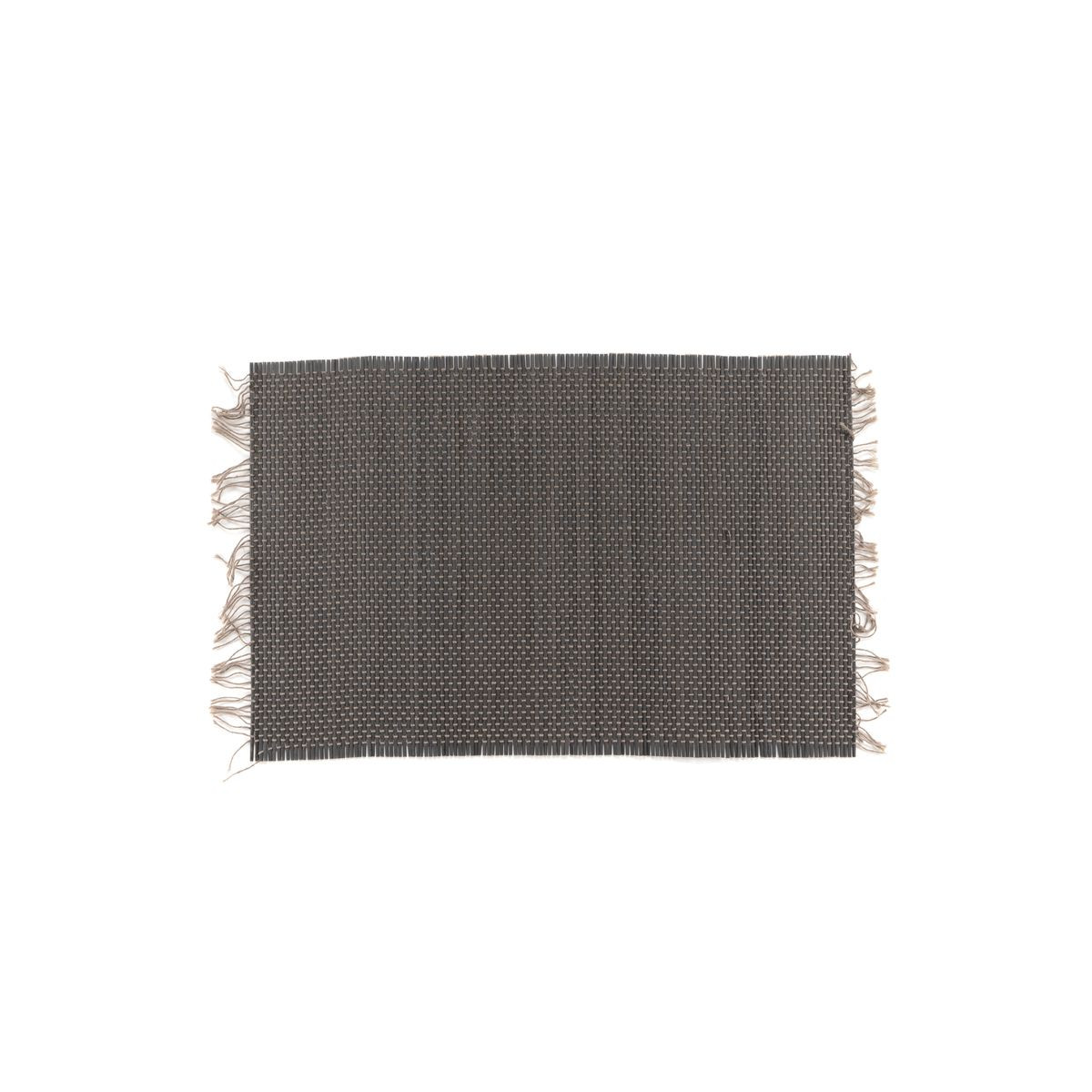 Dessous de plat individuel en bambou taupe