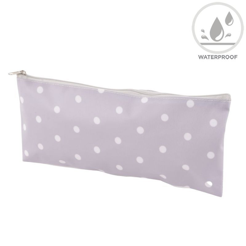 Trousse de toilette imperméable à pois