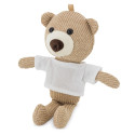 Petit ours en peluche de 20 cm avec corde suspendue - Ours en peluche