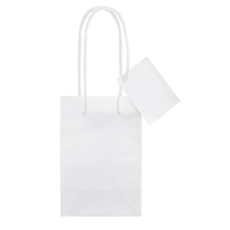 Sac cadeau blanc