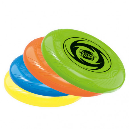 Frisbee coloré 25 cm pour enfants détail