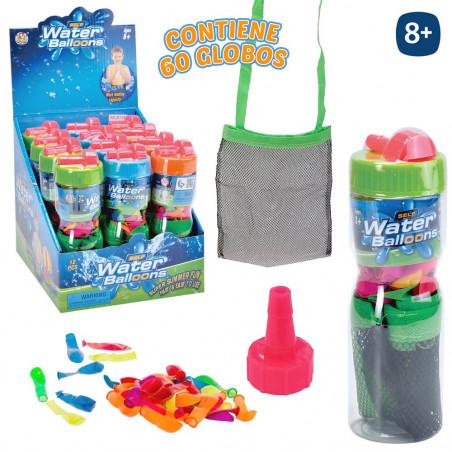 Ensemble de ballons d eau colorés avec sac pour les détails des enfants