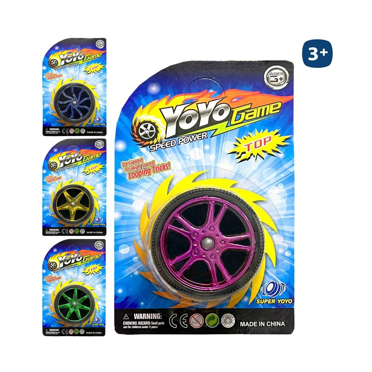 Yoyo pour enfants en forme de roue à offrir