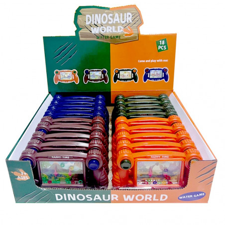 Jeu d adresse aquatique de conception de dinosaures