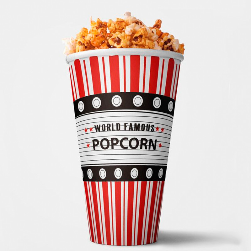 Capacité du seau à pop-corn 1 litre pour plus de détails