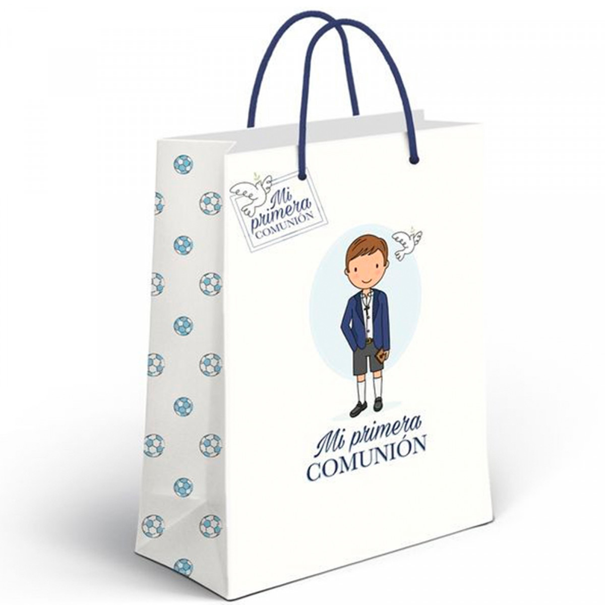 Petit sac en papier pour les détails de mes enfants de première communion