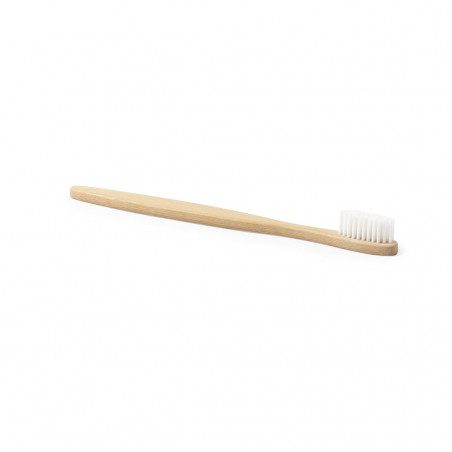 Brosse à dents en bambou avec boîte en carton recyclé - Brosse à dents Lencix