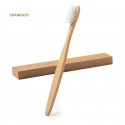 Brosse à dents en bambou avec boîte en carton recyclé - Brosse à dents Lencix