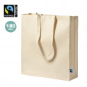 Sac 100% coton à longues anses certifié Fairtrade - Sac Elatek Fairtrade