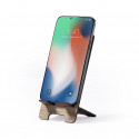 Support téléphone portable et cadre photo en bois bicolore à offrir en cadeau - Support pour porte-photo Vappe