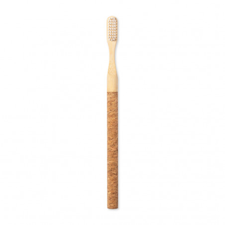 Brosse à dents en liège naturel et bambou pour l'hygiène bucco-dentaire - Brosse à dents pour porcelet