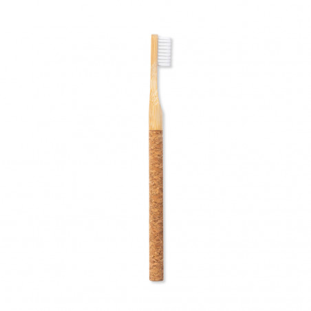 Brosse à dents en liège naturel et bambou pour l'hygiène bucco-dentaire - Brosse à dents pour porcelet