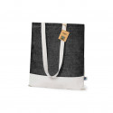 Sac cadeau en coton Fairtrade bicolore - Sac Annet Fairtrade