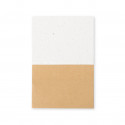 Bloc-notes moyen recyclable avec couvertures en papier de semences pour la plantation - Bloc-notes de graines de Zomek