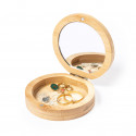 Boîte à bijoux en bambou avec miroir - Boîte à bijoux en bambou avec miroir
