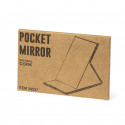 Miroir en liège pliable portable en cadeau - Miroir Tambour