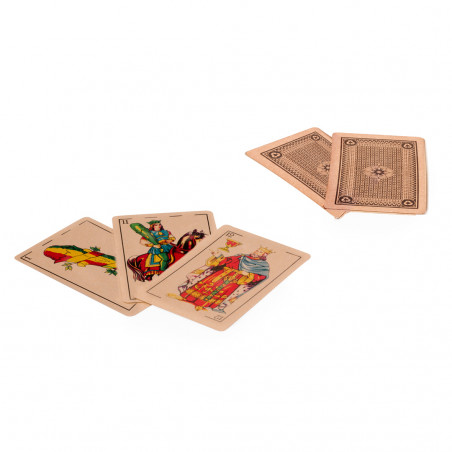 Jeu espagnol fini en kraft 50 cartes - Pont Brisca espagnol