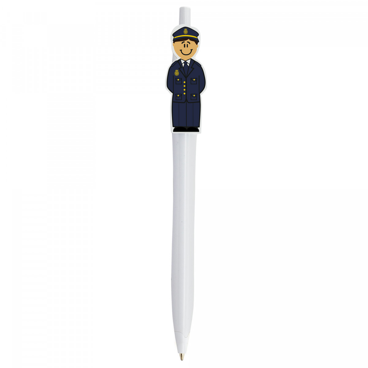 Stylo avec figurine de policier à offrir