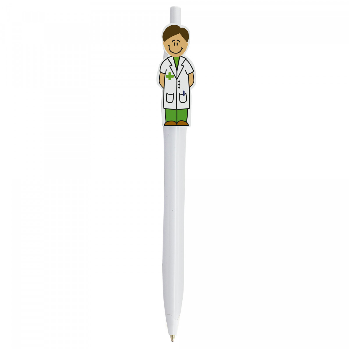 Stylo avec figurine Pharmacien à offrir