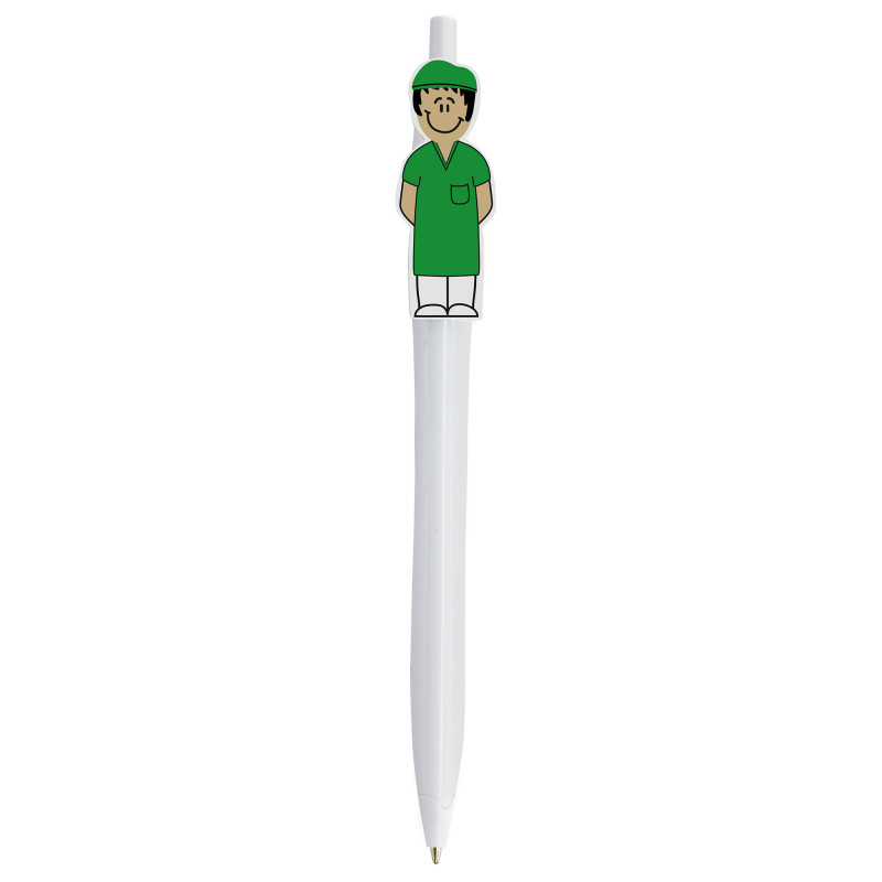 Stylo avec figurine d'infirmière à offrir