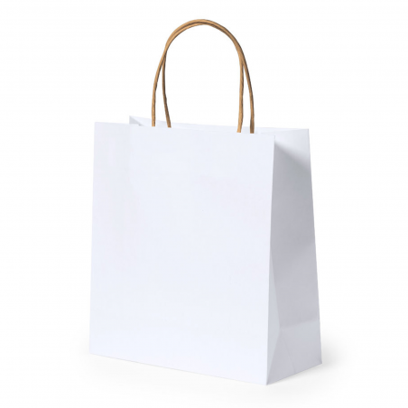 grand sac cadeau fenêtre blanc