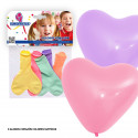 Ballons en forme de coeur pour décorer les fêtes