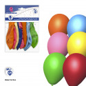 Ballons de couleurs assorties 8 unités pour décorer les fêtes