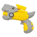 Pistolet lance-balles en forme de dinosaure et cible