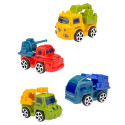 Camions jouets militaires, lot de 4