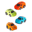 Lot de 4 voitures de sport miniatures